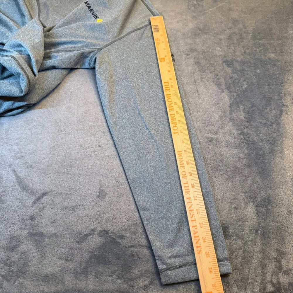 The North Face Tech 1/4 Zip Fleece Mens Large Asphalt Grey Heather NF0A3LHB7D1-L